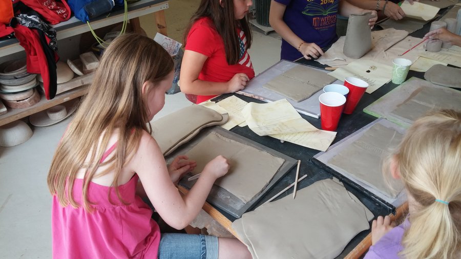 Poetry, Pottery, & Paper (Ages 8-11) image
